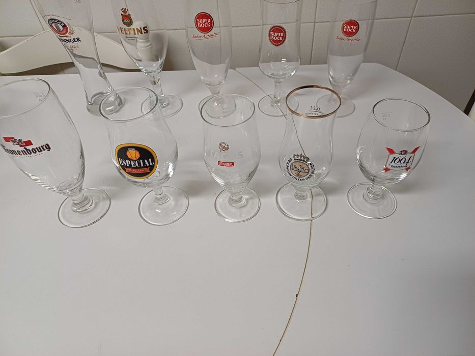 Copos para cerveja grandes 10 unidades