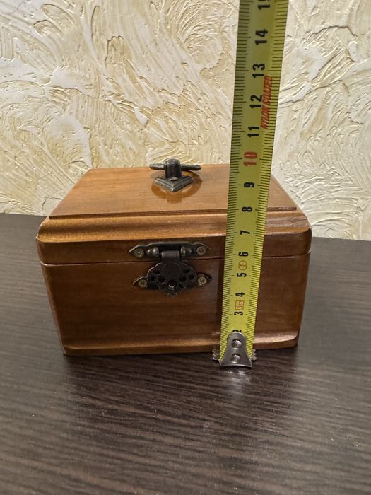 Шкатулка ручної роботи 13х9х8