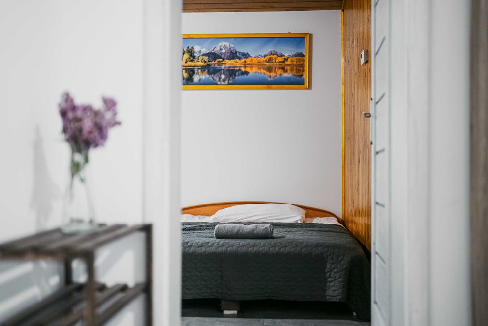 Komfortowy domek przy lesie.