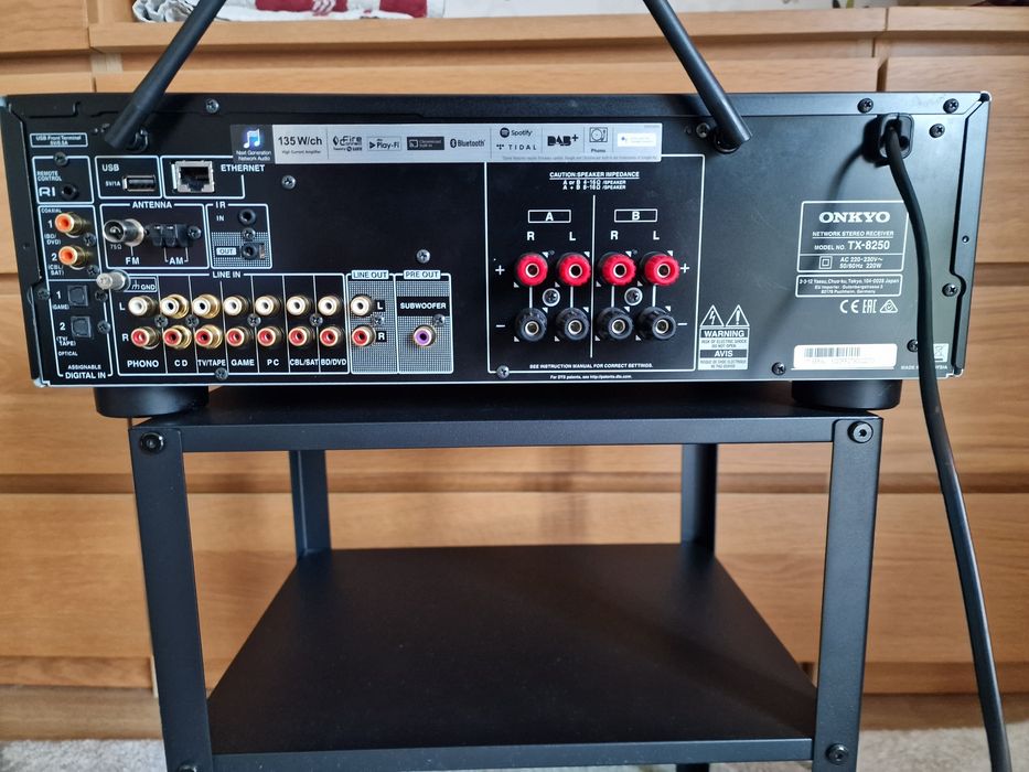 Amplituner sieciowy Onkyo TX 8250