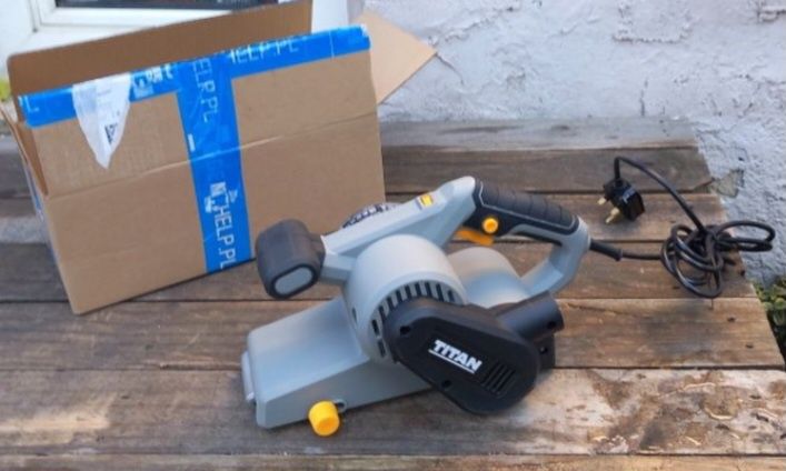 Titan elektryczna szlifierka taśmowa 240V