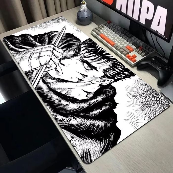 Коврик для мыши с АНИМЕ БЕРСЕРК 90x40