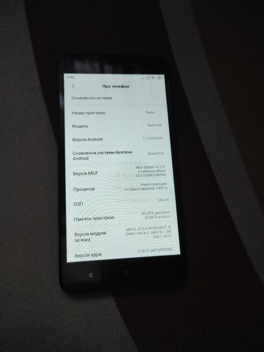 Xiaomi Redmi 4a 2/32