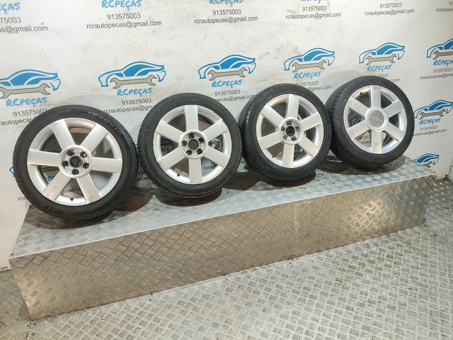 Conjunto Jantes 16 Originais Audi A2 6J ET35 5x100