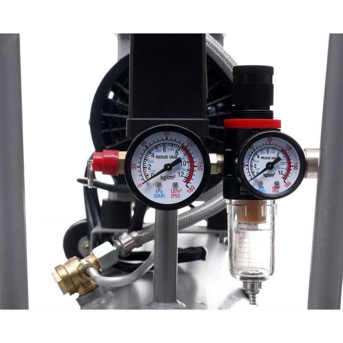 KRAFT&DELE Kompresor Bezolejowy 24l 8 Bar Sprężarka 1200w KD1395