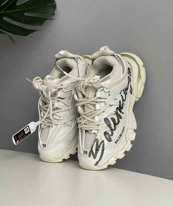 !ОСІННІЙ РОЗПРОДАЖ! Balenciaga Track Signature White | 35-44