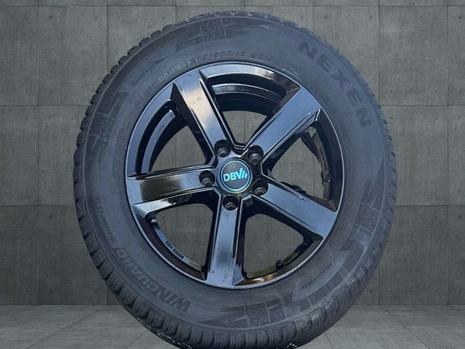 Koła felgi 5x112 R16 opony zimowe 215/60R16 Demo