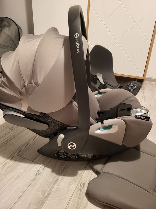 Cybex f-013 Cloud Z2 SohoGrey +baza do fotelika T