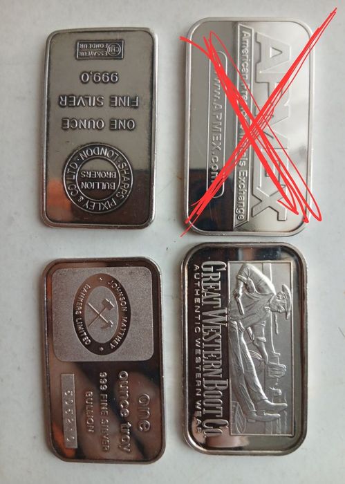 Серебро 999.9 пробы пластины