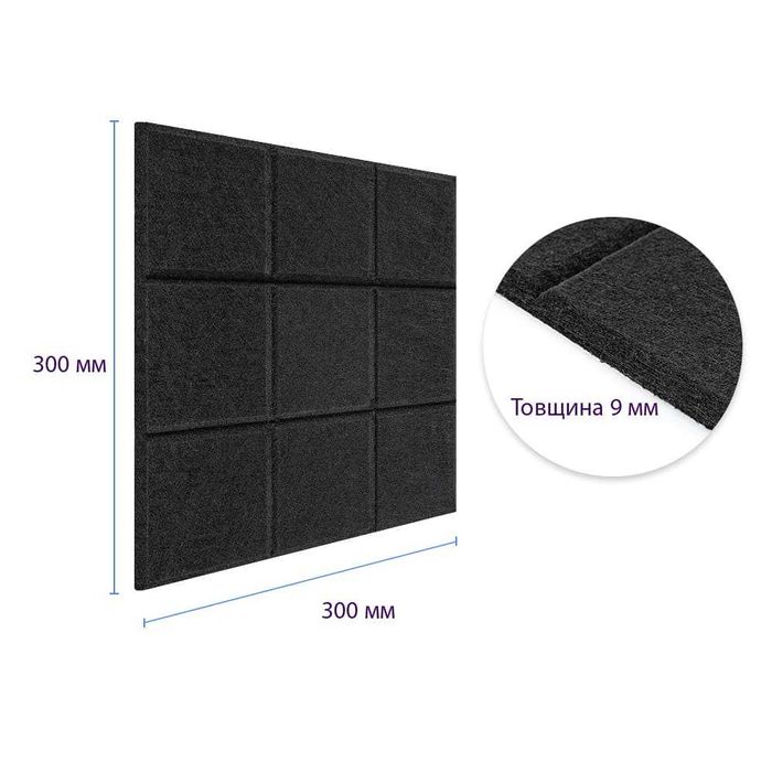 Самоклеючі звукоізоляційні панелі