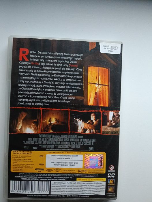 Film na DVD Siła Strachu