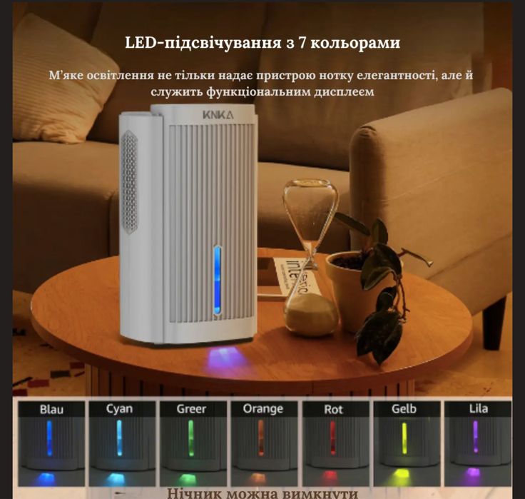 Осушувач повітря KNKA CS06. На 70м.кв.