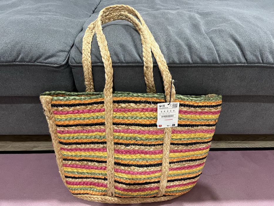 Плетена сумка Pull&Bear