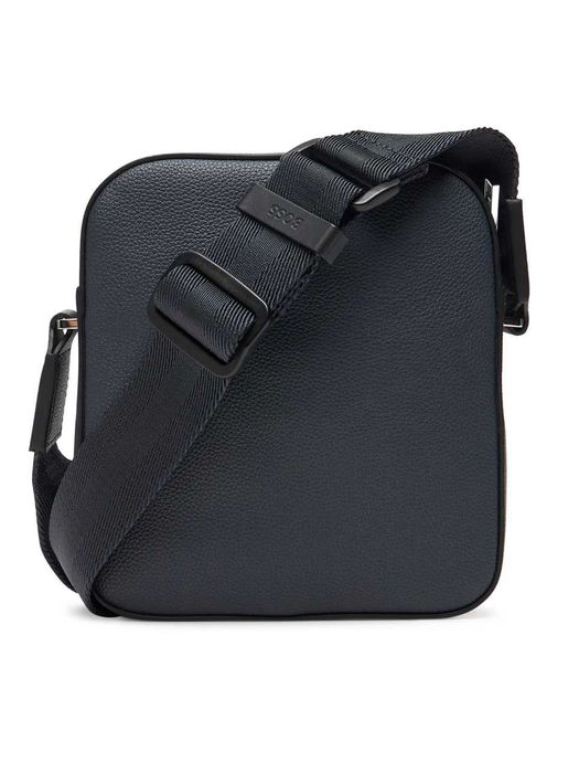 100% ОРИГІНАЛ BOSS ray zip classic vertical blue navy сумка темно синя чоловіча через плече