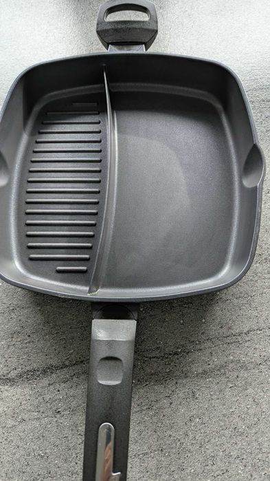 Patelnia grillowa duża Valdinox