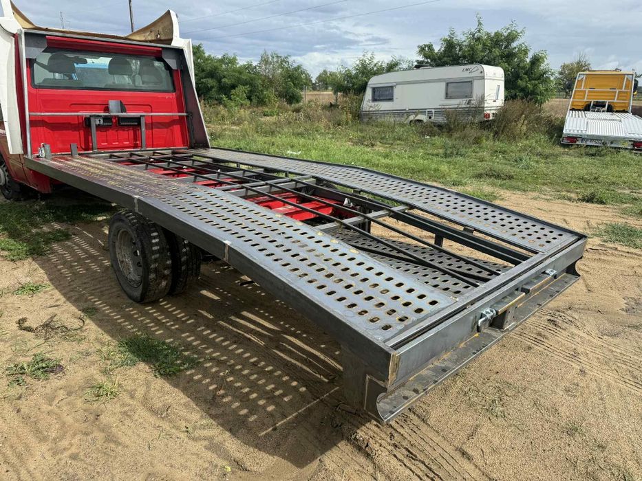 OKAZJA stal zabudowa stalowa autolaweta najazd