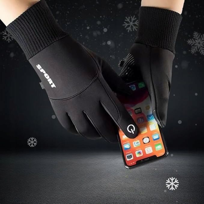 Ciepłe rękawiczki zimowe Ulhnei – ekran dotykowy, rozmiar. XL