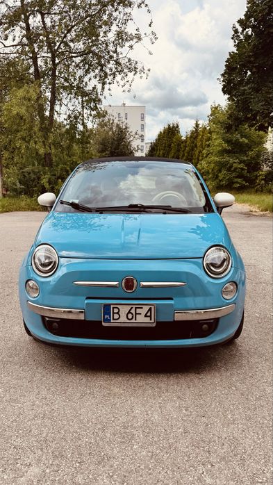 Fiat 500C Cabrio 1.4 Automat 2015 | 134 tys. km | Firmowy | Ładny stan