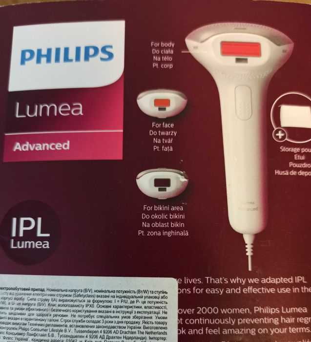 Насадки до Фотоепіляторів Philips SC1994-1921, BRI 945-977 Орігінал!