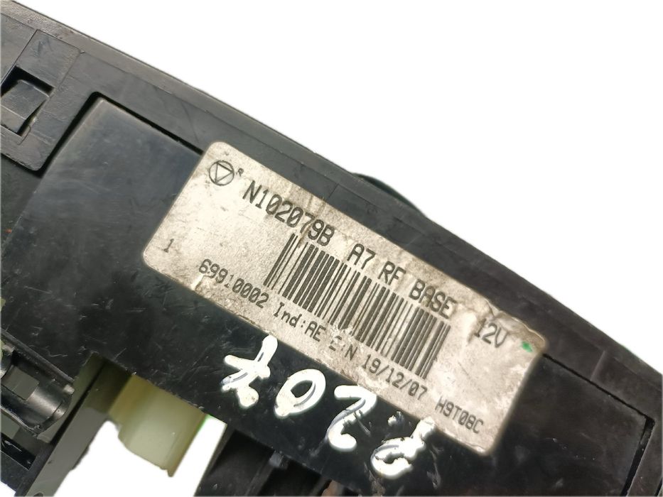 Comando chauffage / sofagem PEUGEOT 207 (WA_, WC_)