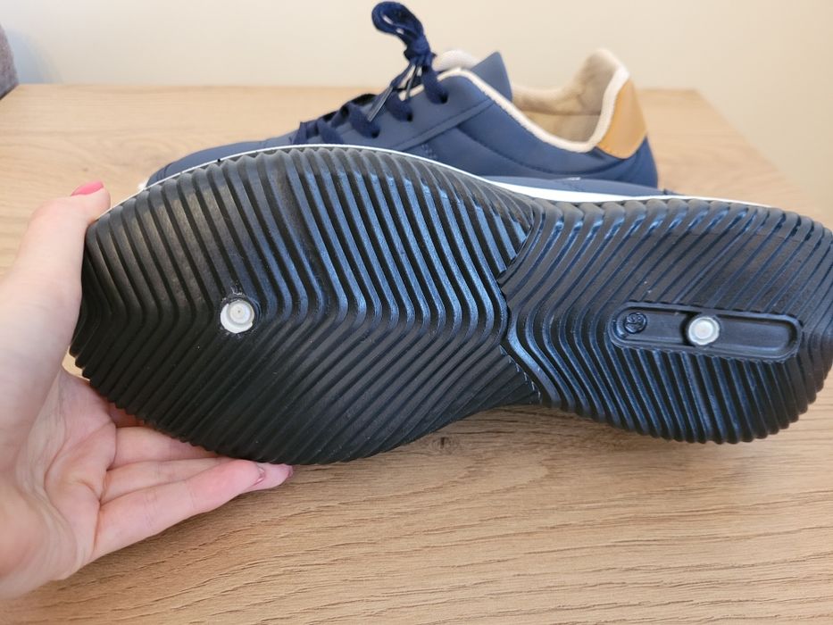 promocja granatowe adidasy męskie rozm.43