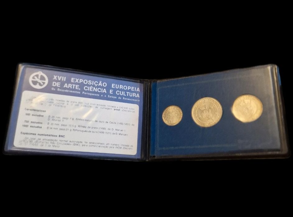 Carteira «XVII Exposição» BNC (1983) Prata