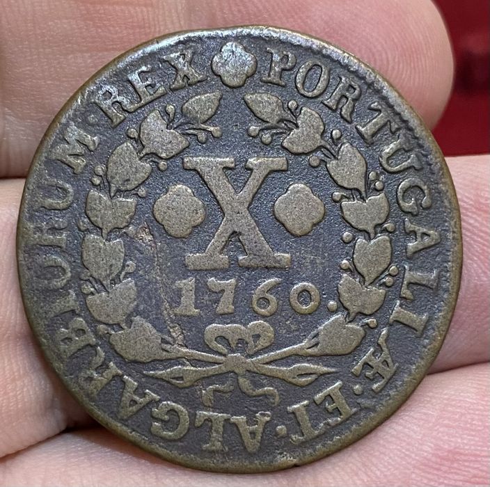 X Reis Coin of D. Jose I - 1760