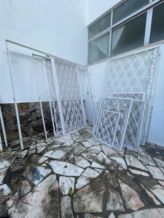 Grades de ferro para proteção de janelas