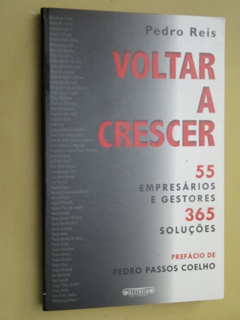Voltar a Crescer de Pedro Reis