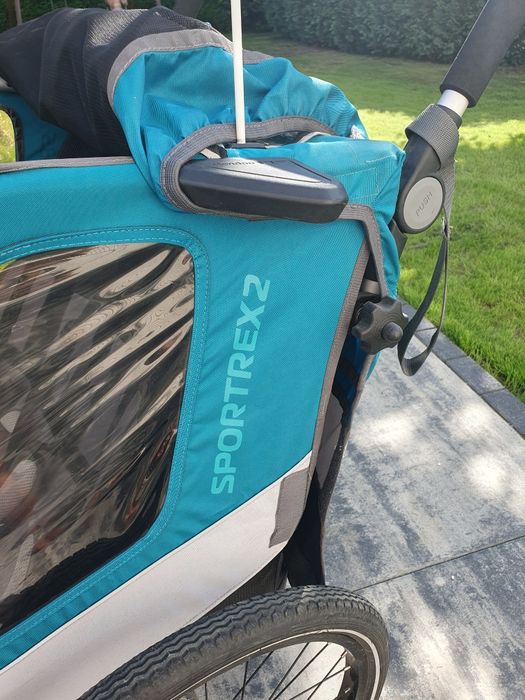 Przyczepka rowerowa Queridoo Sportrex 2 świetna! Malbork. Jak nowa!