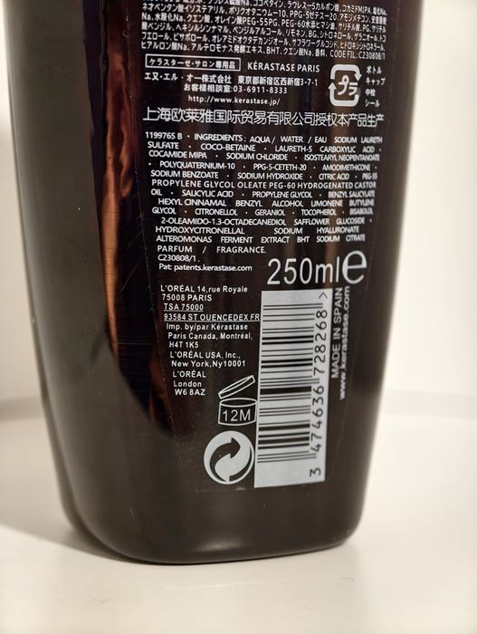 Kerastase chronologiste Bain regenerant shampoo szampon 250ml