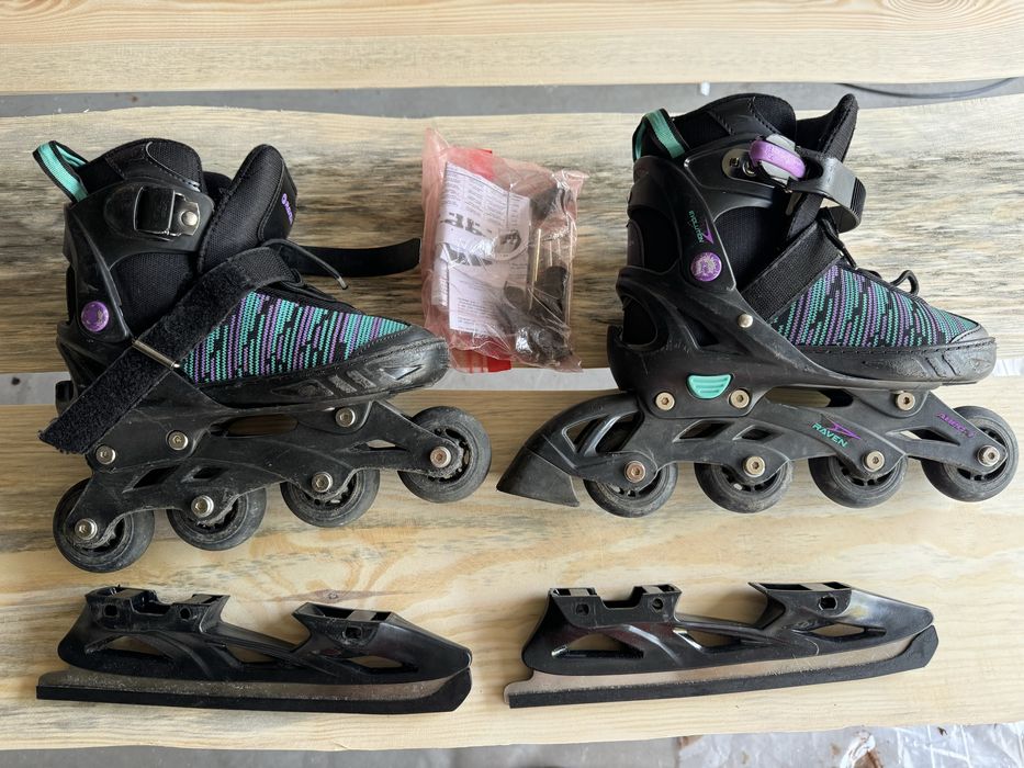 Rolki regulowane pary 31-35 raven