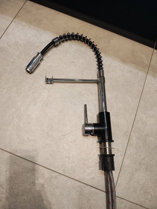 W-ALVEUS Bateria Kuchenna HELIX chrom/czarny połysk