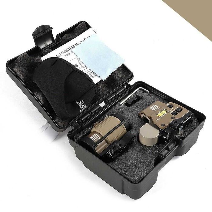 Коллиматор Eotech 558 + Магнифер Eotech G45 / набор для АК74, АР15, М4