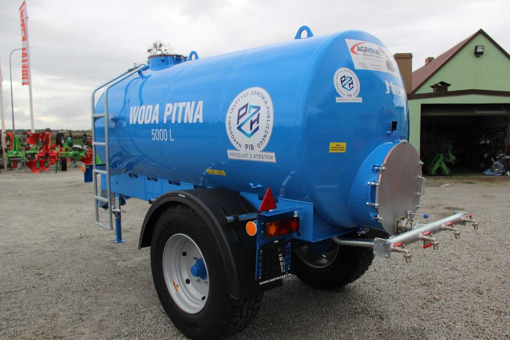 Wóz do  wody pitnej beczkowóz Meprozet 3000L-5000L promocja transport