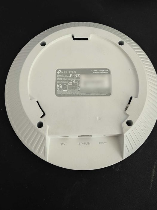 TP-Link Omada EAP653 — Access Point Wi-Fi 6 AX3000 de Teto (EU)