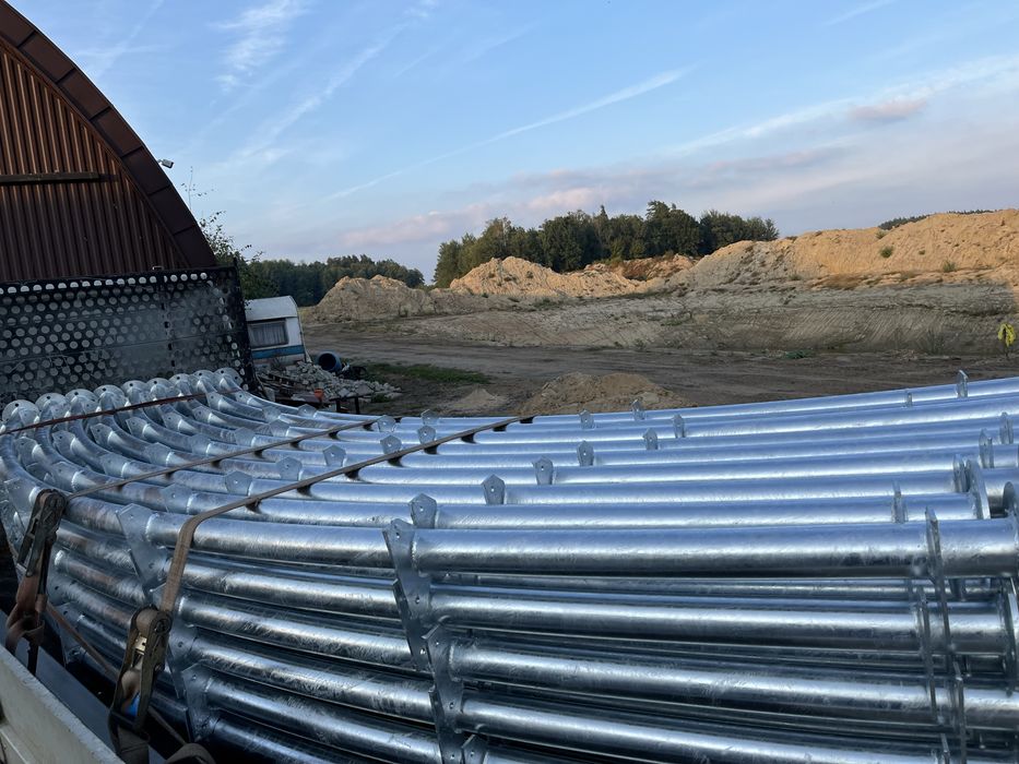 Konstrukcja hali łukowej