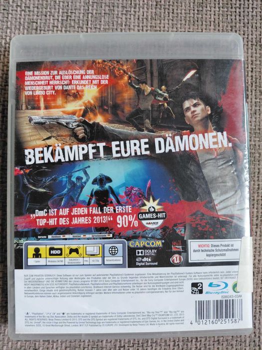 DmC Devil May Cry  PS3