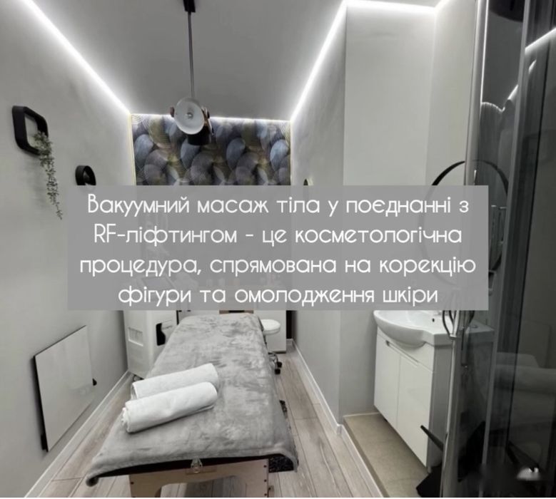 Антицелюлітний апаратний масаж з RF ліфтингом