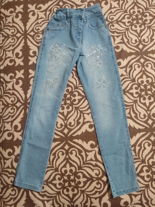 Джинси для дівчинки 118-122