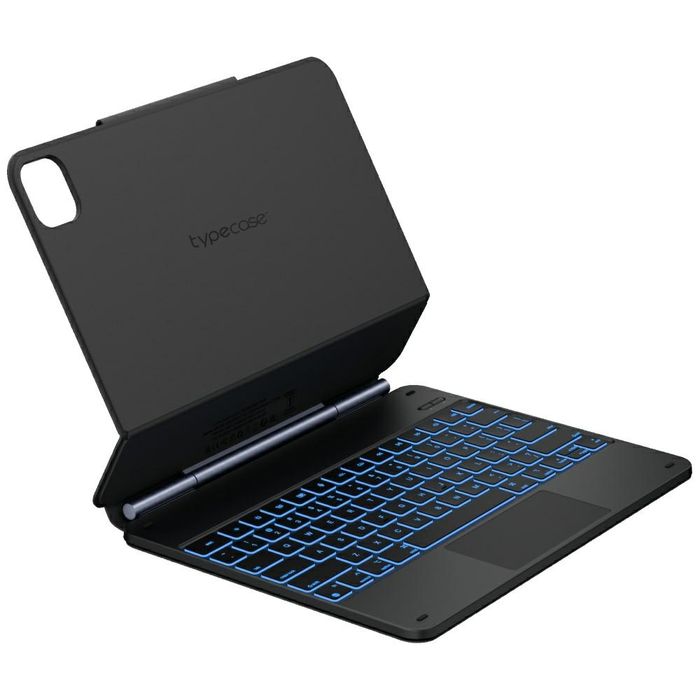 Etui Typecase Edge z klawiaturą do iPad Air 13 M2 2024 / M3 2025 / M4 2026 czarny