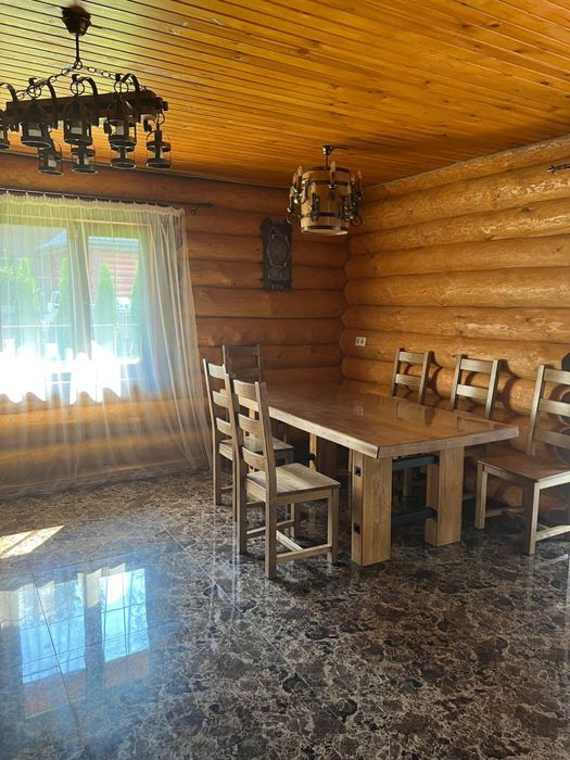 101/1 Дом со сруба с бассейном и баней