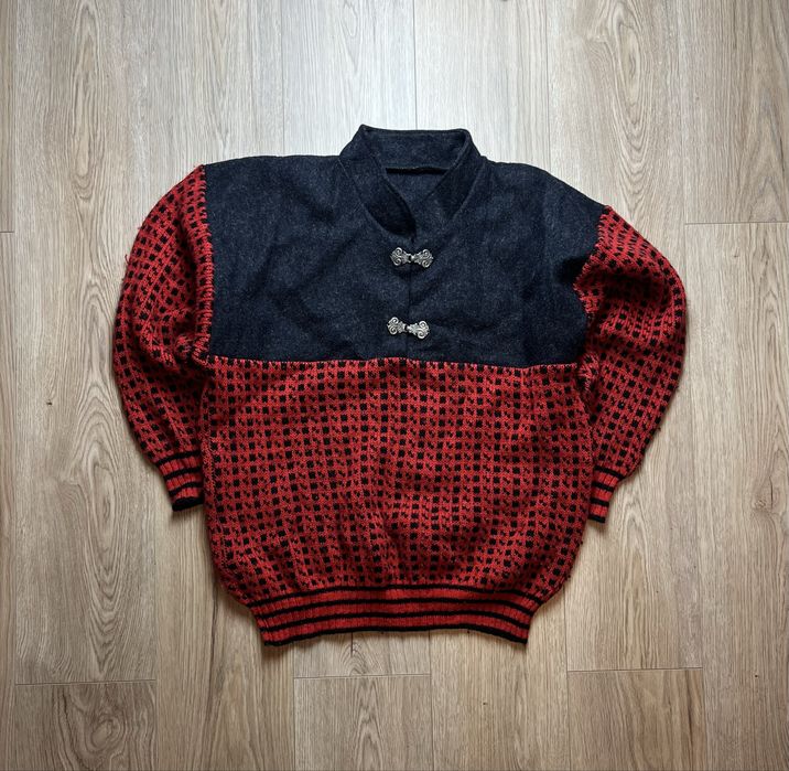 Primo Norway Sweter Wełniany Wool Sweater Streetwear Outdoor