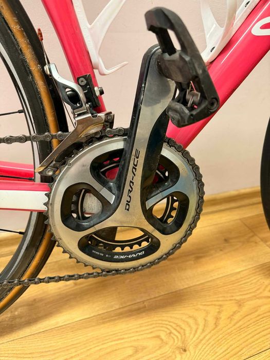 Rower szosowy karbonowy Canyon Ultimate CF SLX różowy, rozm. S carbon