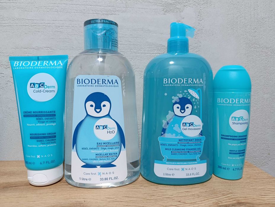 Bioderma ABCDerm дитяча серія від Біодерма