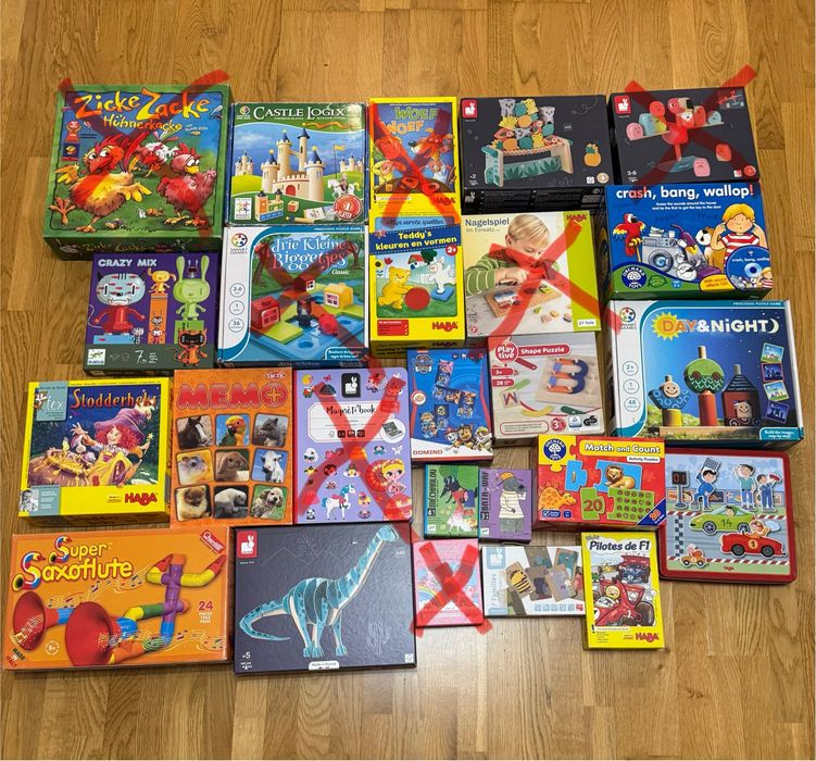 Наші ігри і пазли від 2-5 р. smart games,haba, djeco, janod, orchard