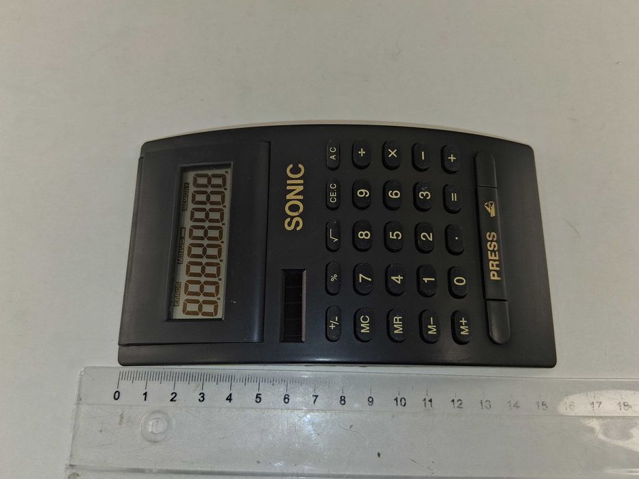 N121 Kalkulator Biurkowy Sonic Electronic Desktop 8 Cyfr