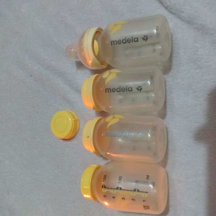 Biberões bebe e armazenamento de leite