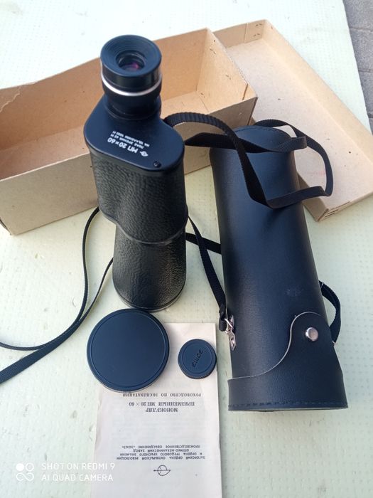 Монокуляр МП 20х60 ЗОМЗ СССР 1989г.