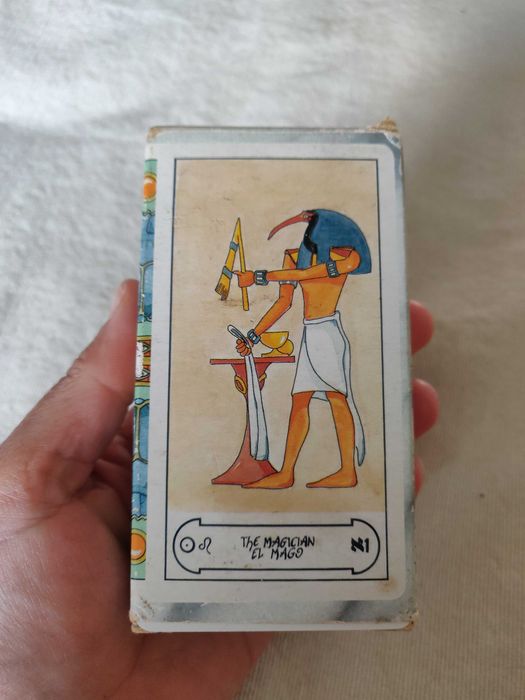 baralho de cartas tarot egípcio